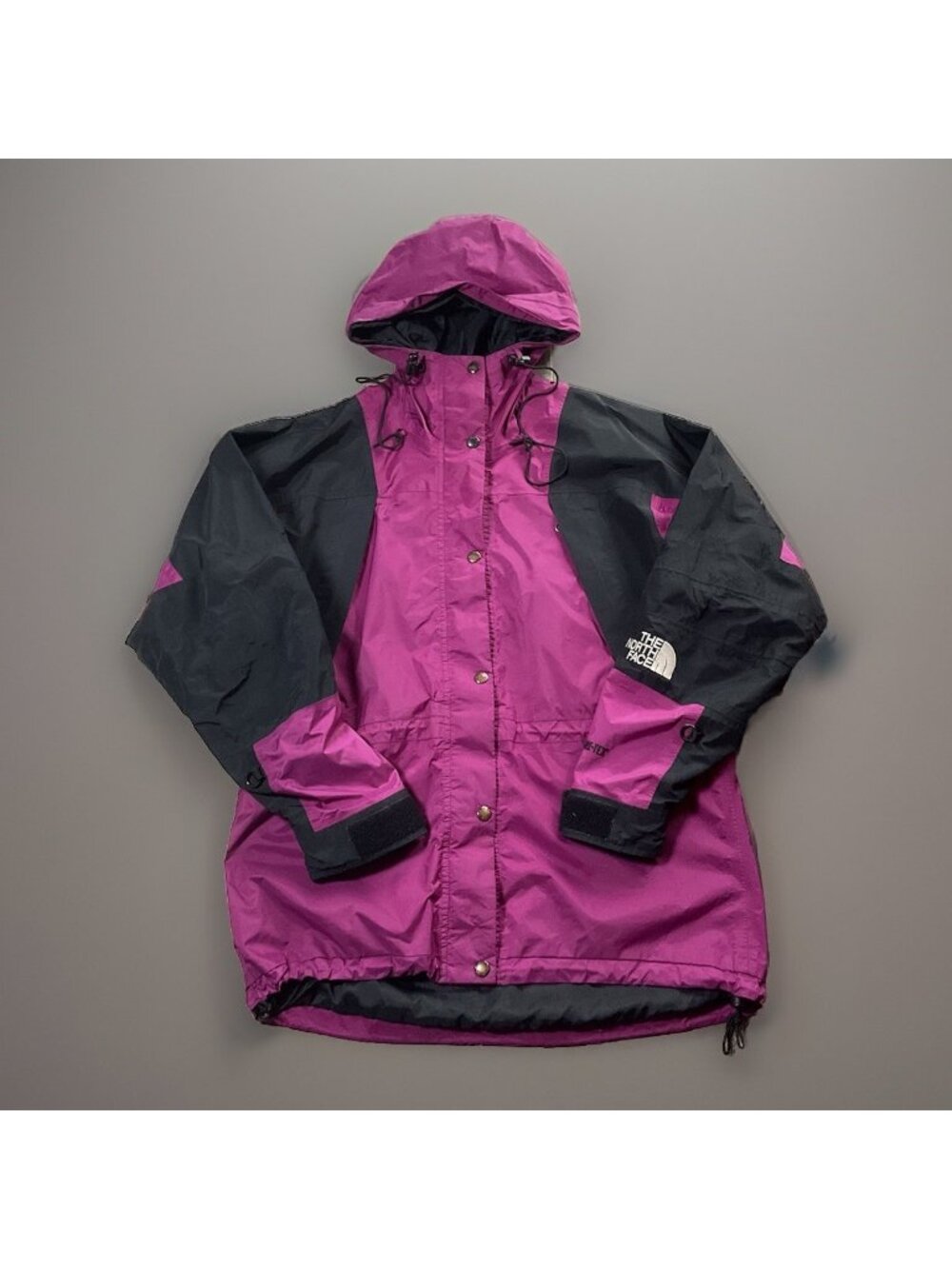 The North Face Gore Tex Vintage Purple Pink Jacket Hooded Outdoors Gorp Core
